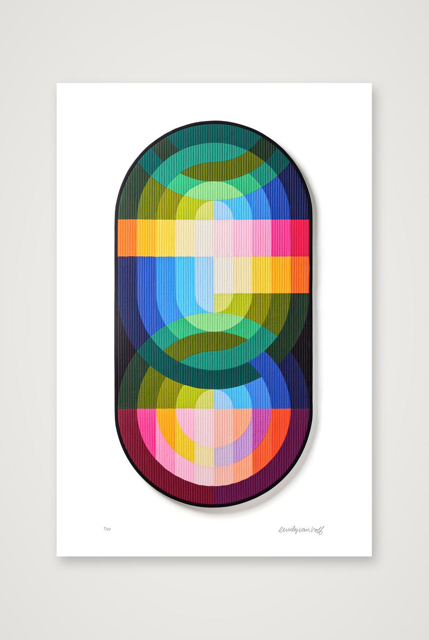 Convergence — 30×45cm, 12×18" Print only